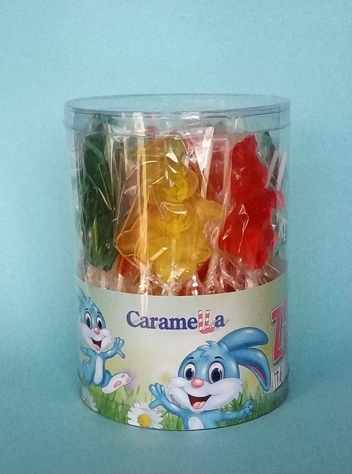 Lizak Zajączek Wielkanocny 35g. / 35 szt w op